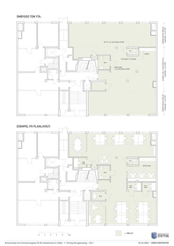 188 kvm plan 1 Oxenstiensgatan 25