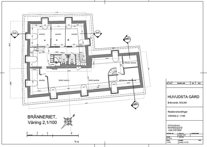 Planlösning.