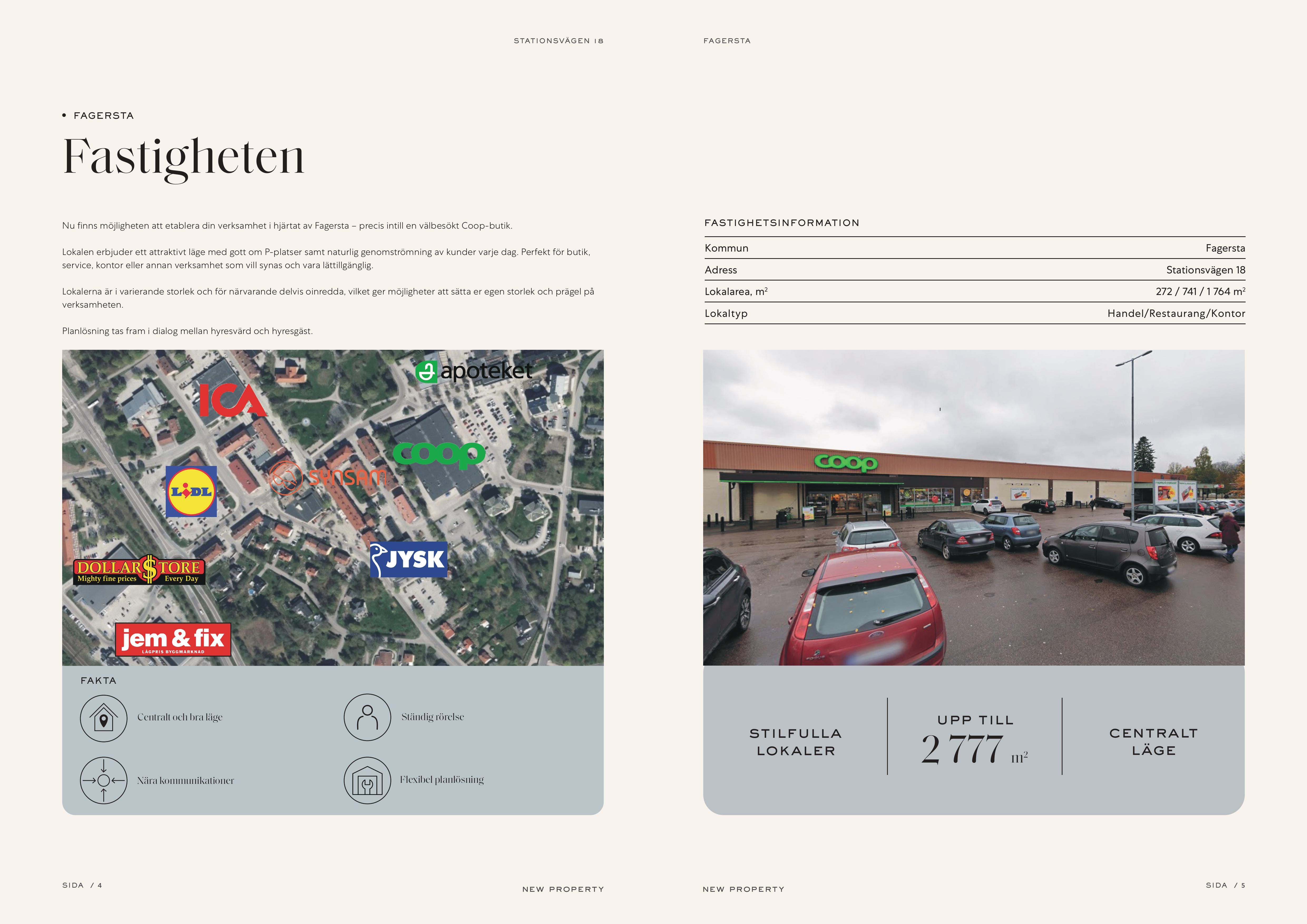 Butik, kontor eller restaurang 255–2777 m² i Fagersta – Stationsvägen 18 bild 1