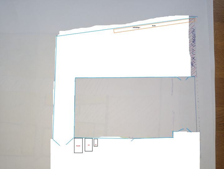 Planritning gården
