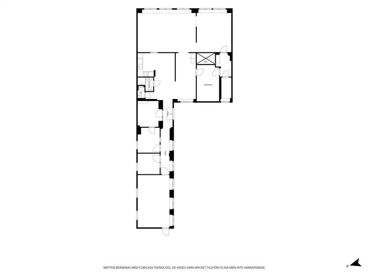 Planskiss - Grev Turegatan 21 (165 kvm)