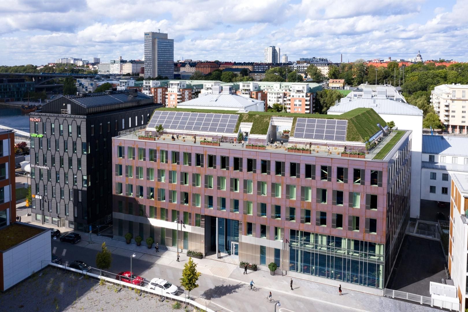 Kontorslokal 958–2900 kvm i Hammarby Sjöstad – Hammarbyterrassen 3 bild 1