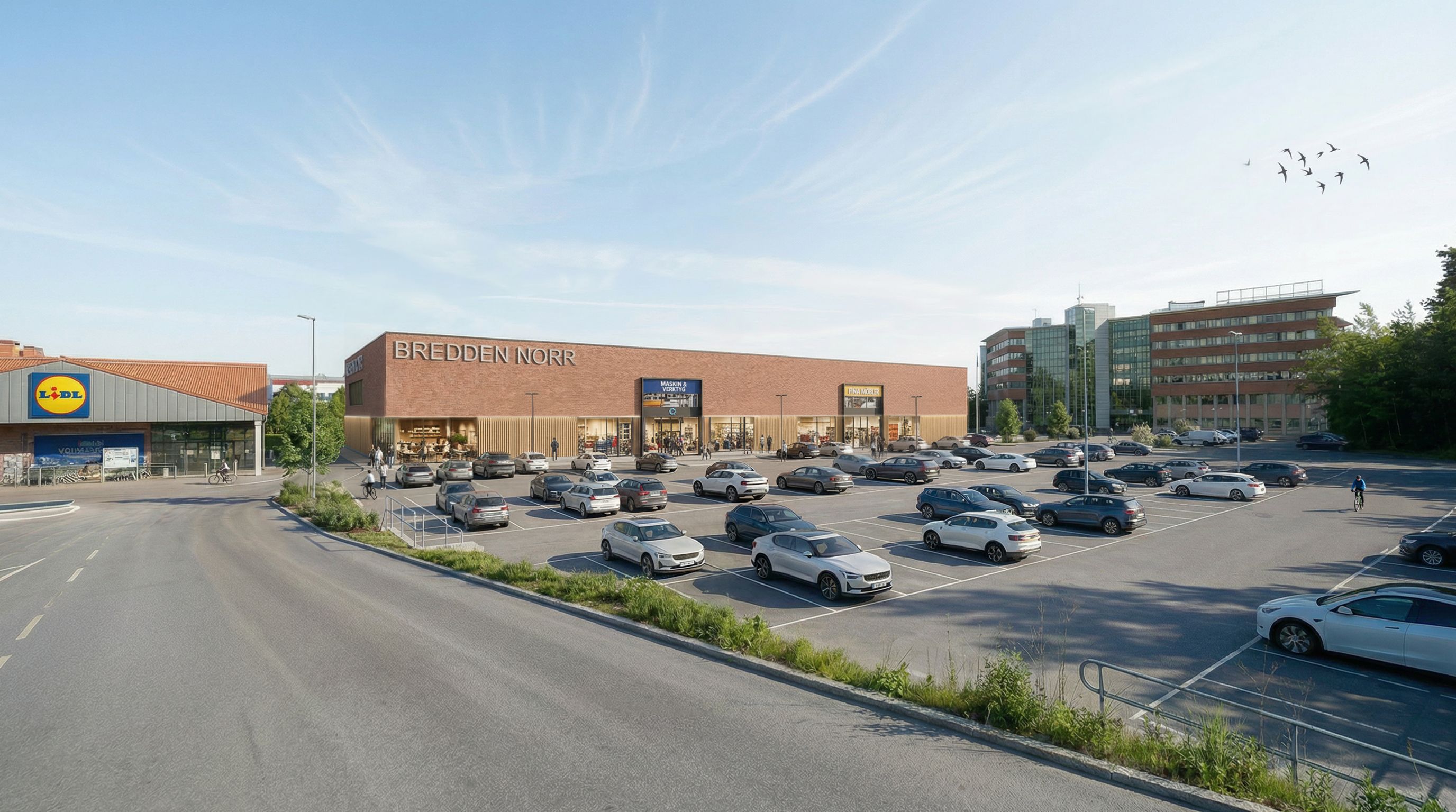 Butikslokal och restaurang 300–5000 m² i Upplands Väsby – Johanneslundsvägen bild 1